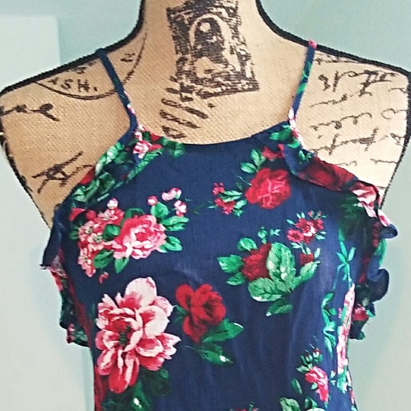 Floral mini shift dress - Picture 5 of 5